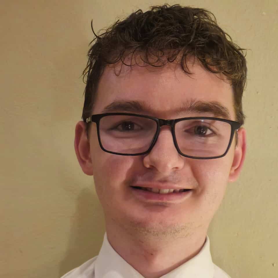 Team member Calvin Degenhart